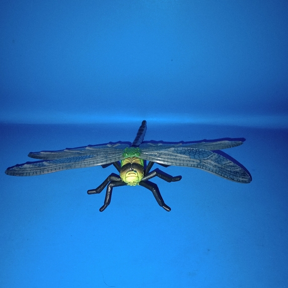 Dragonfly Plastic Figurine Smithsonian Safari Ltd. 1994 Vintage Realistic Toy - Picture 2 of 15
